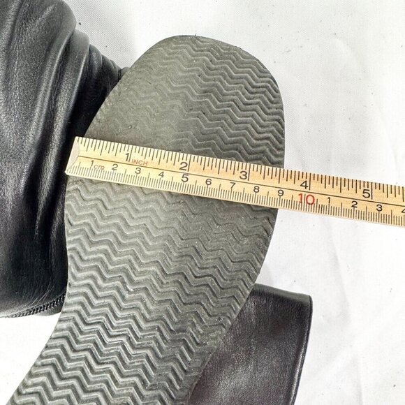 LEATHER PLATFORM BOOTS SIZE 7 - Picture 8 of 8